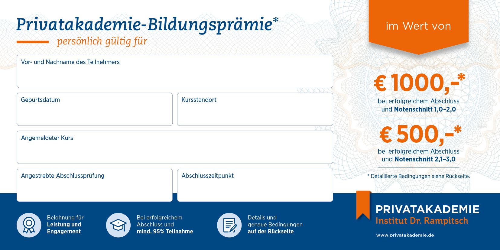 Alter Gutschein